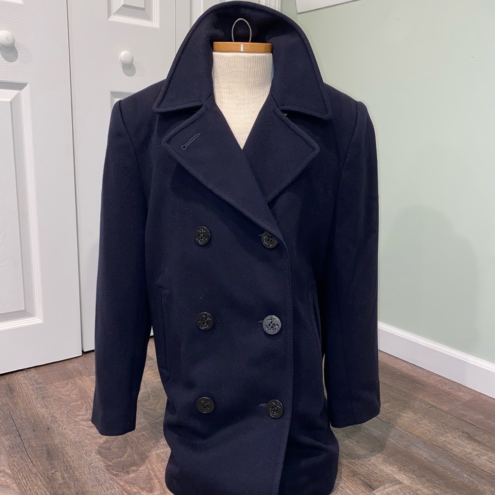 Talbots Double-Breasted Peacoat Size 8